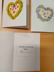 KOČIČÁCI - VALENTÝNSKÁ TVOŘIVÁ DÍLNA - VYRÁBÍME PŘÁNÍ UBROUSKOVOU TECHNIKOU - ÚNOR 25-26